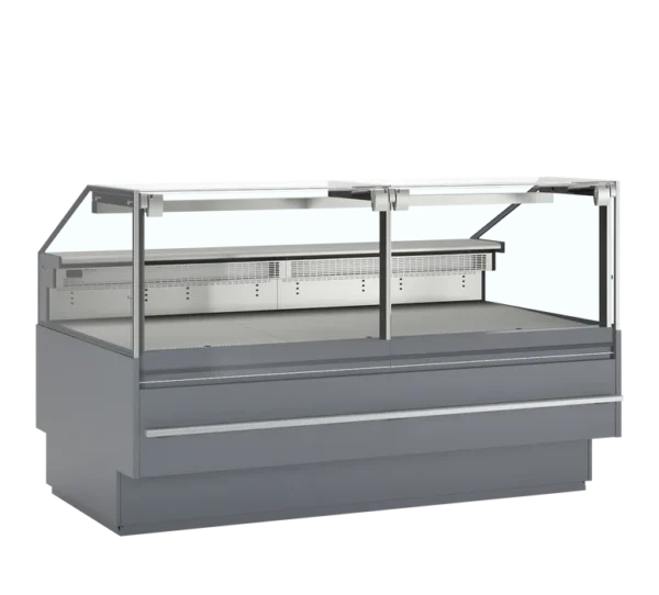 Display kjøledisk, vitrine 469 liter W:192 D:112 H:119cm
