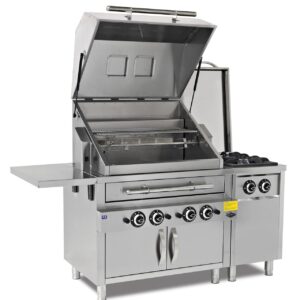 Gass og kull grill Dim: 135x78x133cm