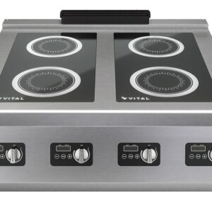 Induksjon koketopp med 4 soner 4X3000watt