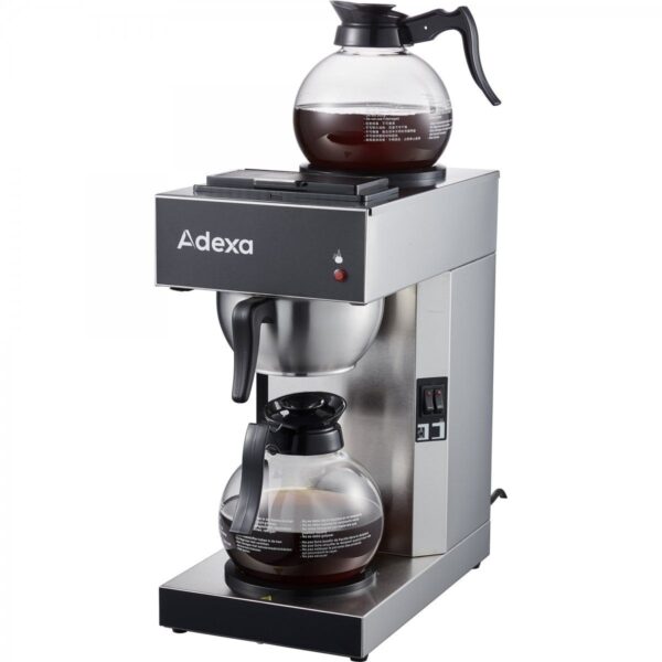 Kaffetrakter med dobbel kanne: Modell: Adexa RBG2201