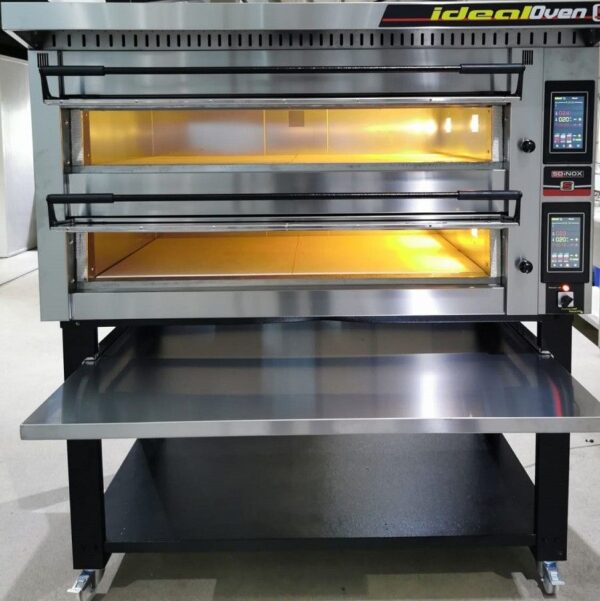 Pizzaovn med display Ideal M922-DG dim: 167x125x190cm